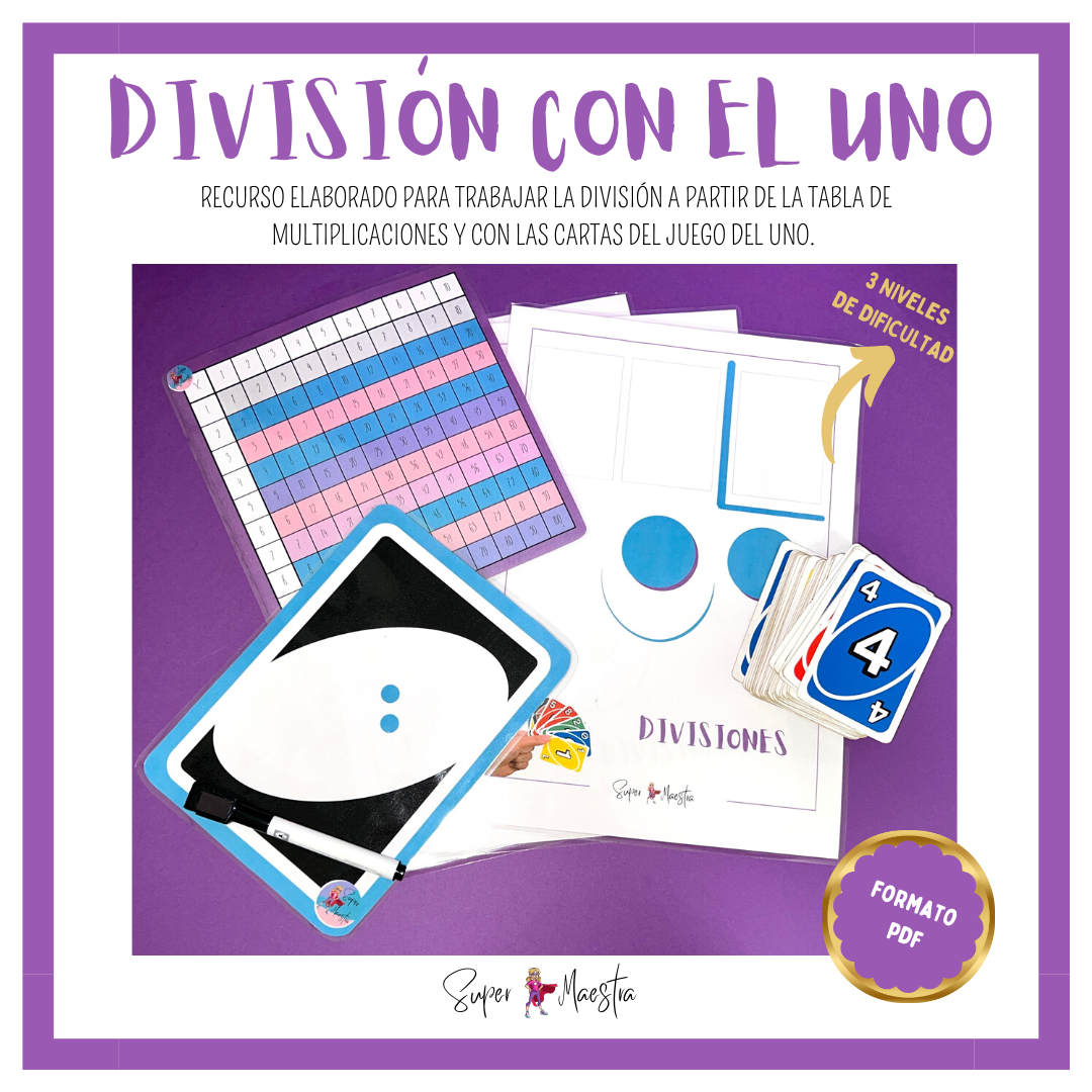 division con el uno